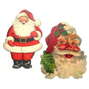 Vintage Santa Diecuts